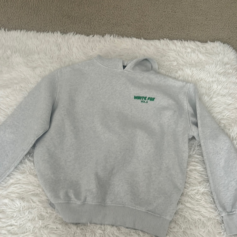 White fox hoodie size L/XL